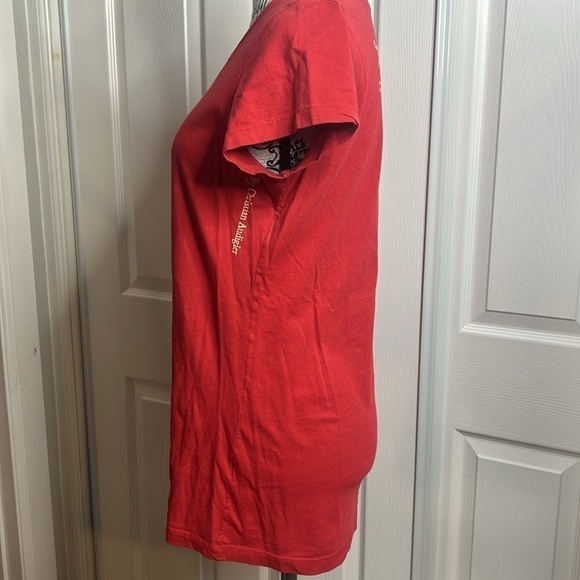 Ed Hardy Red geisha T Shirt Graphic Beautiful M Asian - Picture 2 of 7